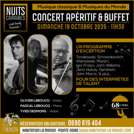 Concert,, apéritif et Buffet